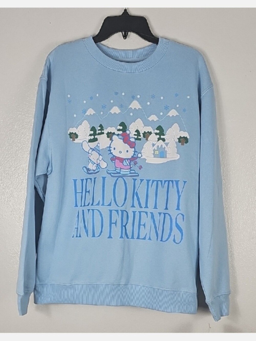 Hello Kitty And Friends Snow Angel Crew Neck Sweater. Size XL